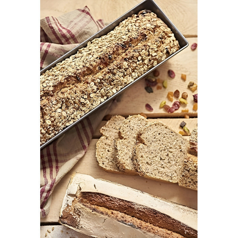 Molde Pan Molde Para Pan De Molde Rectangular Queque 35cm Gris