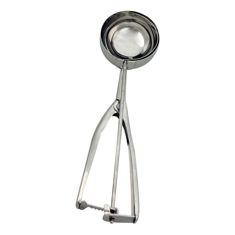 Cuchara De Helado De Acero Inoxidable Con Eyector 6cm