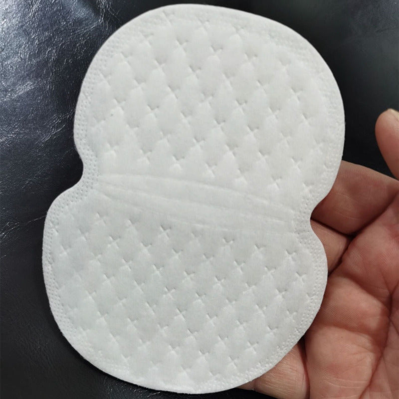 10 Parches Protectores Piel Antitranspirantes Axilas Polera Blanco