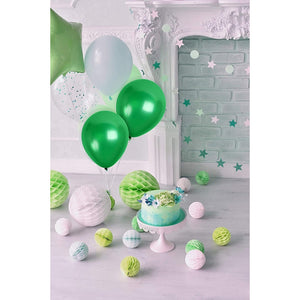 Pack X25 Set De Cumpleaños Globos Cumpleaños Globos Verde