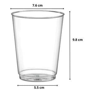 100 Vasos Acrilico Vasos Plasticos Reutilizables 10oz/299ml Vasos Plastico Vasos De Postres Pocillos De Postre Pocillo Para Postre 299ml Vaso Para Dulces Vasos Desechables Pasteleriacl