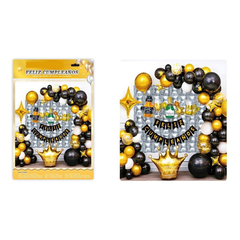 69 Decoracion De Cumpleaños Sorpresas De Cumpleaños Globos Pack X69  Globos 1980