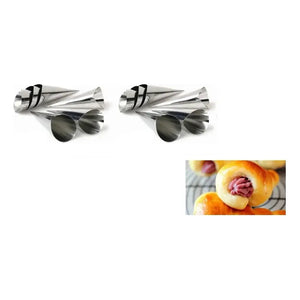 Pack X36 Cono Molde Para Cannoli Cachito Croissant Pan Danes Moldes De Cannoli Moldes Croissant Molde Para Pan Danes Cono Molde Para Cachito Molde De Croissant Accesorios Hornear Pasteleriuscl Gris
