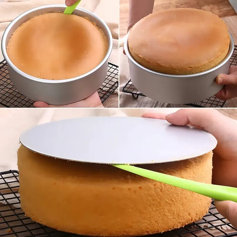 Molde Desmontable Aluminio Gris 24cm Para Torta Queque Tarta Molde Redondo De Aluminio Fondo Desmontable Moldes Redondos De Aluminio Para Queques Utensilios De Reposteria Para Tortas Pasteleriuscl