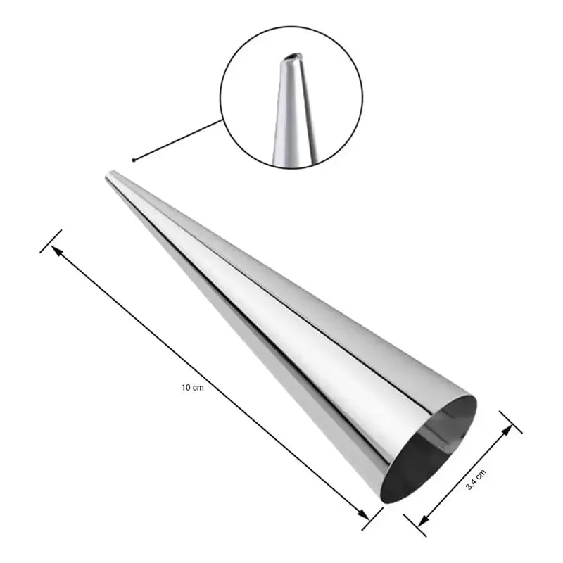 Pack X12 Cono Molde Para Cannoli Molde Cocina Cachito Croissant Pan Danes Molde Cono Molde De Cachitos Molde Para Cannoli Molde Para Conito Molde Cachito Molde Cannoli Molde Pasteleriuscl Gris