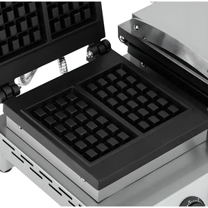 Waflera Doble Wafleras Maquina De Waffles Waflera Industrial Plateado / Maquina De Waffles 2pcs
