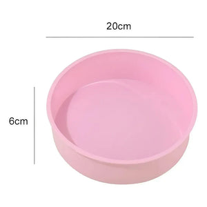 Molde Silicona Molde De Torta Molde De Silicona Mini Redondo Molde Flexible De Silicona Mini Moldes De Silicona... Multicolor / Pequeño 20cm