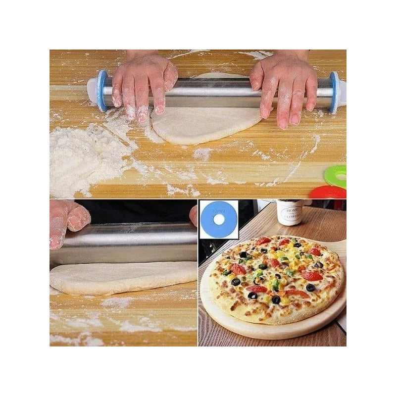 Pack 2 Uslero Acero Inoxidable Uslero Ajustable Fondant 45cm X2 Uslero Ajustable 45cm