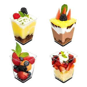 50 Set De Vasos Shot Postres Con Tapa 50 Cucharas Acrílico Vasos Shot Vaso Acrilicos Vasos Para Postres Vaso C/tapa 110ml Vasos Postres Vaso Acrilico Postre Vaso Acrilico Vasos Plasticos Pasteleriuscl