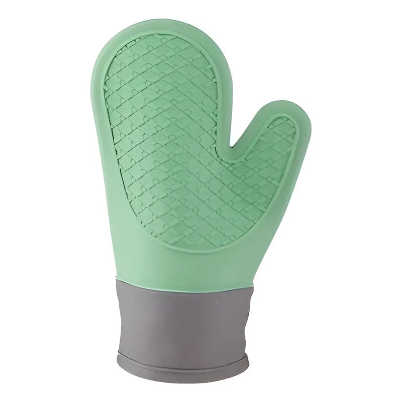 Guante Silicona Para Horno Toma Olla Guantes Cocina 27 Cm Color Multicolor Guantes Silicona 27cm