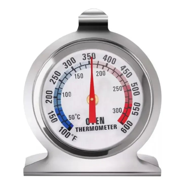 Termometro Para Horno Indicador Temperatura Cocina Acero Reloj Termometro Cocina Temperatura Para Horno Termometro Para... Plateado