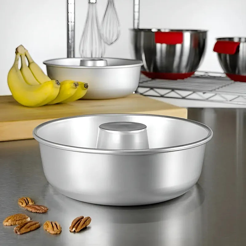 Molde Torta Molde Queque Redondo Molde Aluminio Flanera 32cm Moldes Fijo Aluminio Flanera Moldes Para Tortas Utensilios... Plateado