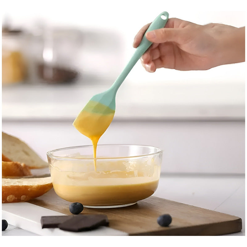 4 Espatula Silicona Mezquino Silicona Espatula Reposteria Multicolor / Mezquino Silicona