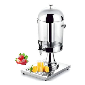 Dispensador De Bebidas Frías Comercial Dispensadores 8l Plateado