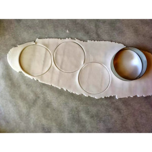 Pack X2 5 Moldes Galletas Circulo Molde De Galleta 26351