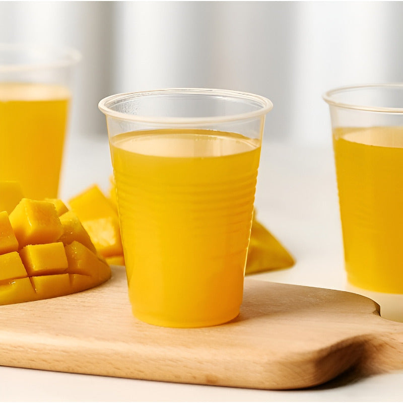 Set 300 Vasos Plasticos Desechables Vaso Plastico Vaso 200ml Transparente