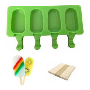 Moldes De Silicona Para Helados Molde Paletas Helado Pale418