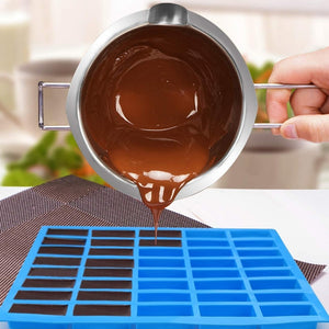 Moldes Silicona Barra Chocolate Moldes Hielo Molde Jabon  Azul