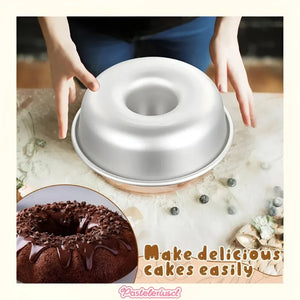 Molde Torta Molde Queque Redondo Molde Aluminio Flanera 26cm Moldes Redondos Para Tartas Moldes De Flan Para Hornear... Plateado