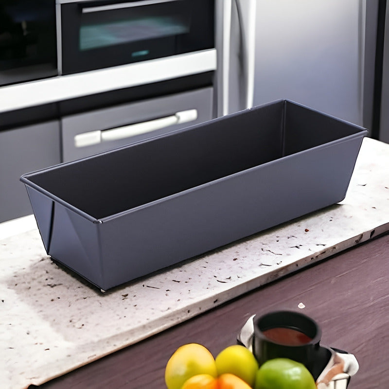 Molde Pan Molde Para Pan De Molde Rectangular Queque 35cm Gris