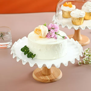 Base Para Torta Base Para Cupcakes Porta Tortas C/tapa 26cm
