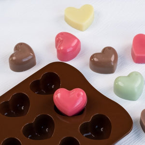 Moldes Para Chocolates Moldes Chocolates Corazon Silicona
