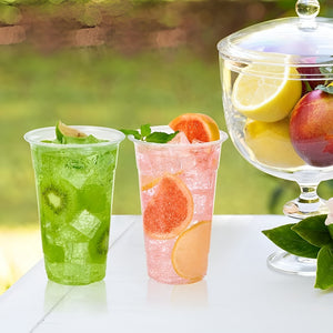 50 Vasos Desechables Vasos Plasticos Vaso Transparente 10oz