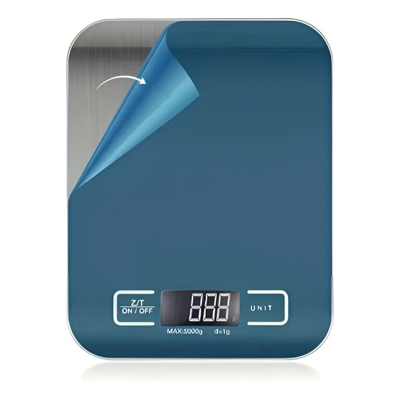 Balanza Digital Multiuso Pesa Digital Bascula Digital 299 Plateado 5 Kg