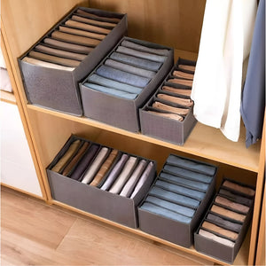 2 Set Organizador De Ropa Caja Organizadora Closet Interior