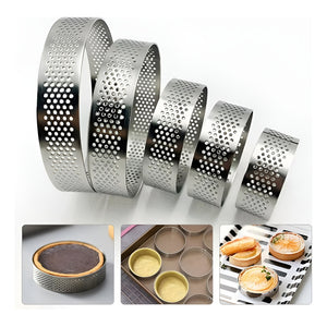 Set 4 Molde Microperforado Molde Tartaleta Moldes Reposteria Molde Kuchen Molde Aro Microperforado Reposteria Utensilios Molde Aro Anillo Microperforado Molde Para Tartas Pasteleriuscl