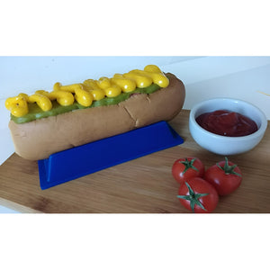 10 Porta Completos Plástico Completero Reutilizable Hot Dog