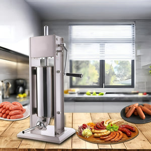Embutidora Vertical Acero Inoxidable Embutidoras Manual 7l Embutidora 7l