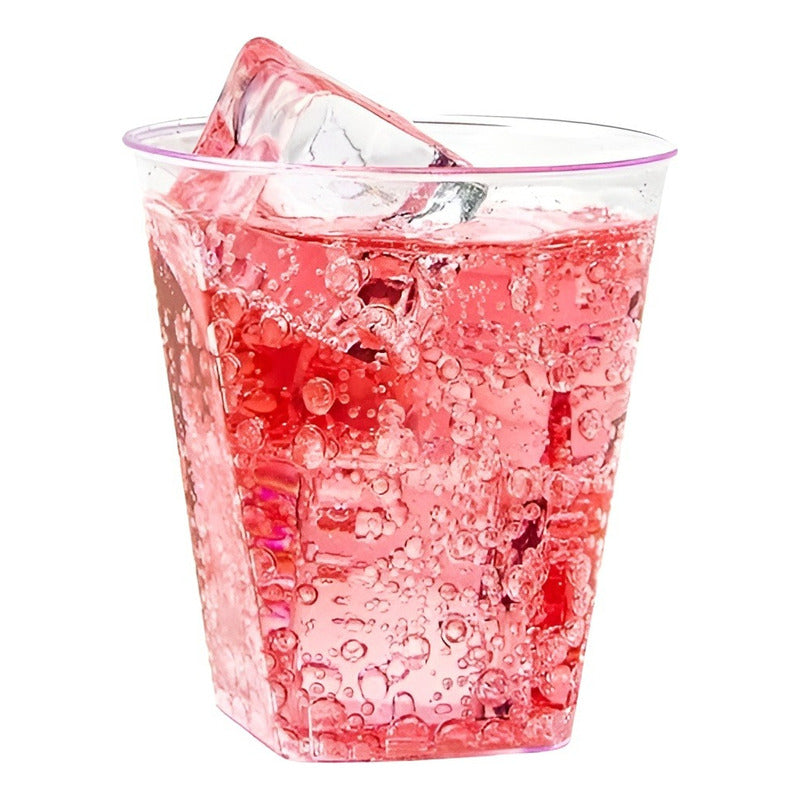 Set X80 Vasos Plasticos Pocillos Para Postres Vasos Shot 2oz