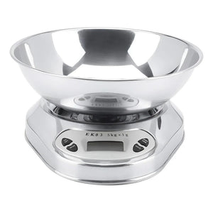 Pesa Gramera Pesa Digital Cocina Balanza Cocina 5kg/0.1g Pesa De Comida Pesa De Alimentos Balanza Digital Cocina Pesa Cocina Bascula Cocina Gramera Digital Balanza De Cocina Digital Pasteleriuscl