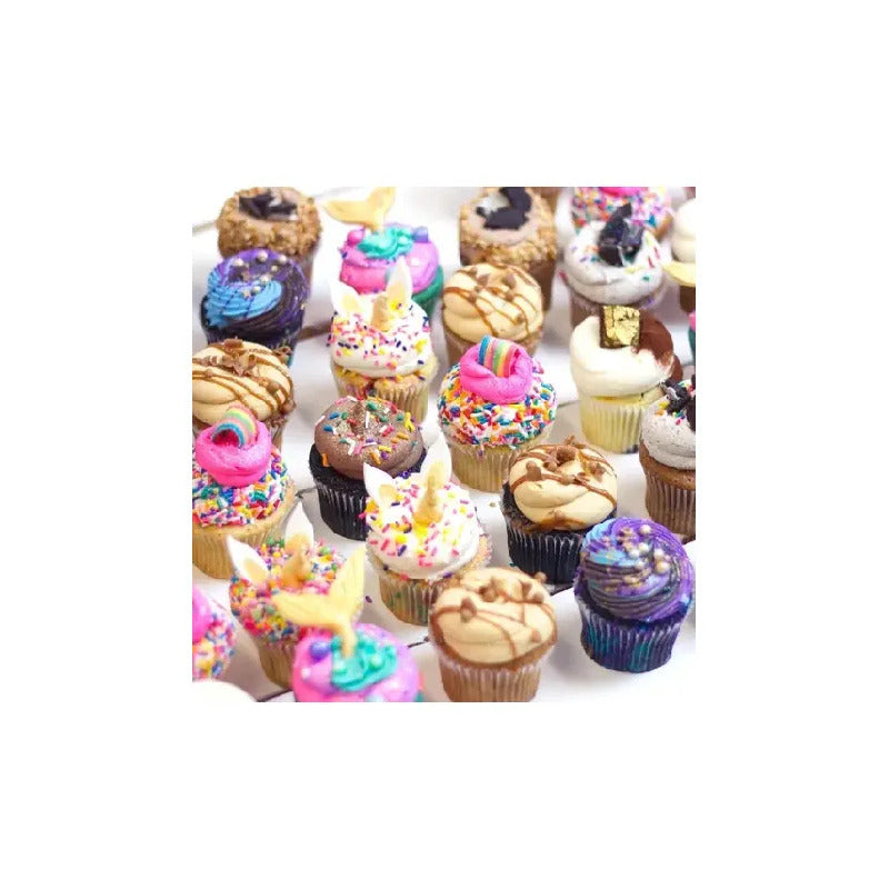 Molde Cupcakes 24 Mini Cupcakes Silicona Molde Silicona Para Tortas Molde Para Mini Cupcakes Molde Cupcake Molde... Violeta