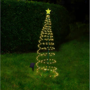 Arbol Navidad Led Estaca Luz Solar Arbol Solar Navidad 80cm