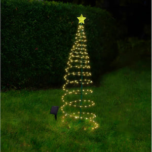 Arbol Navidad Led Estaca Luz Solar Arbol Solar Navidad 80cm