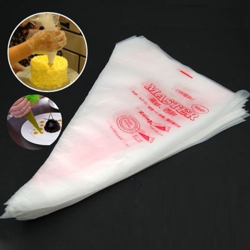 300 Mangas Pastelera Desechable Manga Pastelera Desechable S Blanco