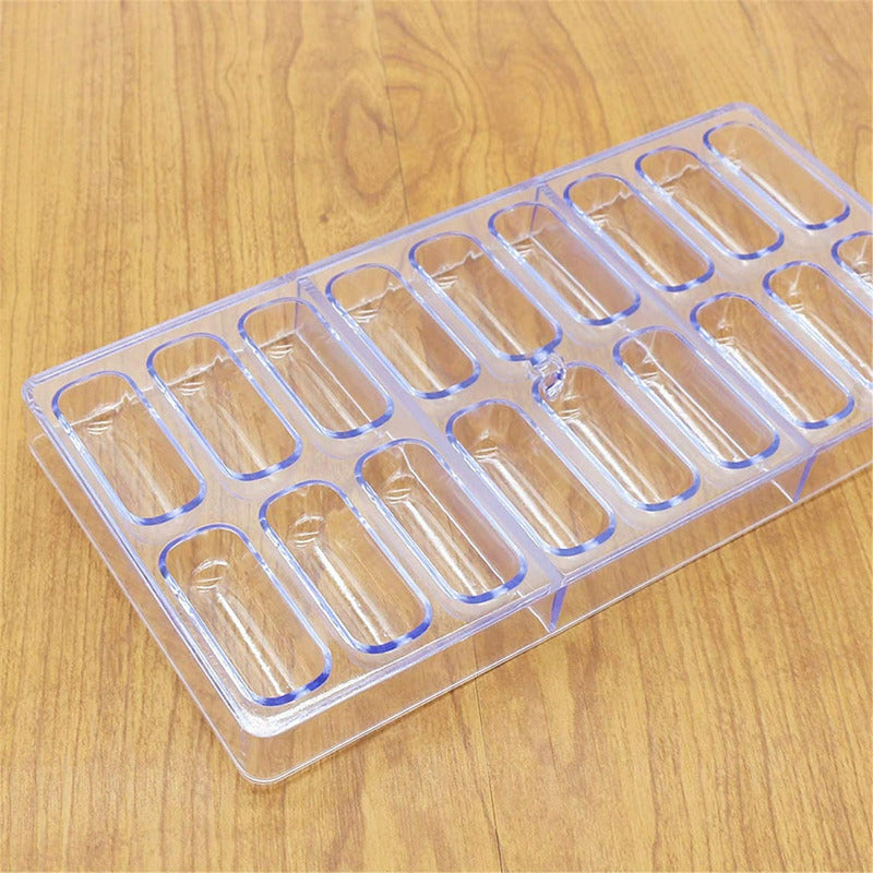 Pack 2 Moldes Chocolate Capsula Moldes De Chocolate Capsulas Gris