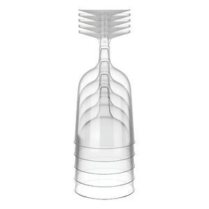 50 Set De Copas Copa De Vino Copas De Vino Copa De Coctel Copa De Cristal Para Vino Copa Acrilico Copa Plastico Copa De Plastico Copa De Acrilico Copa De Plastico 6oz/177ml Pasteleriuscl Transparente