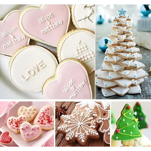 10 Cortadores De Galletas Navidad Cortador Galletas Navidad Gris Claro 10 Cortador De Galleta Navidad 42050