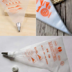 Pack X100 Mangas Pasteleras Desechables Manga Desechable L Transparente