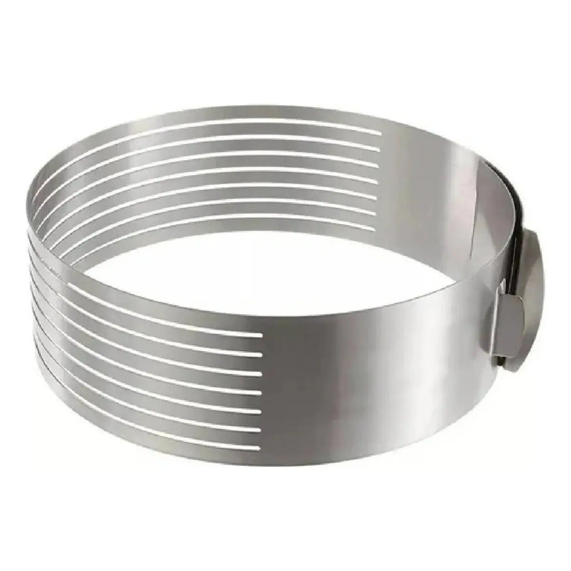 Cortador De Bizcocho Cortador De Torta 30cm + 1 Cuchillo Gris Claro