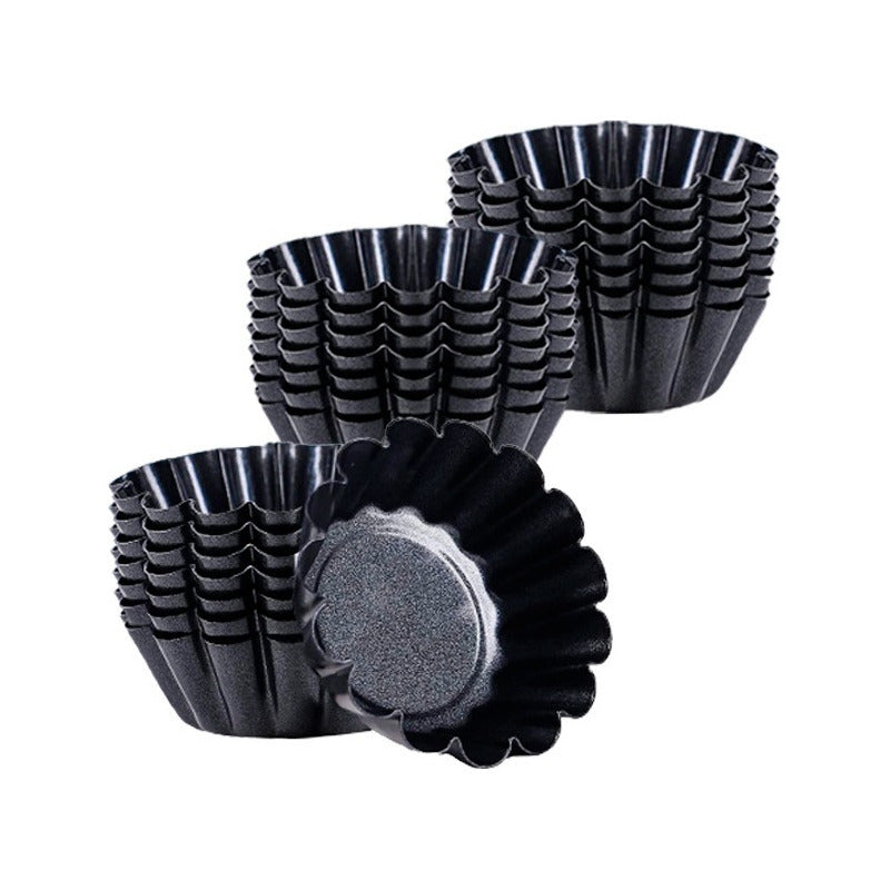 Pack 24 Molde Mini Tartaleta Tarta Moldes Para Reposteria