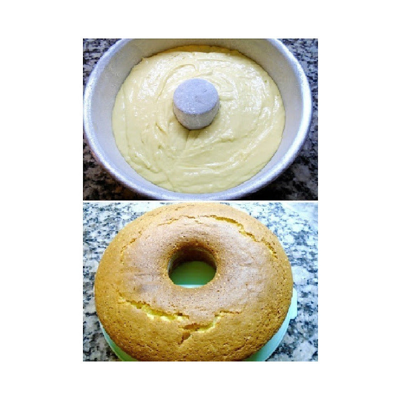 Molde Torta Molde Queque Redondo Molde Aluminio Flanera 28cm Gris