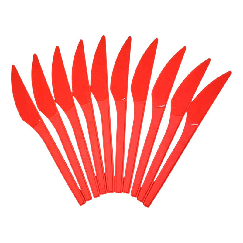 12 Cuchillos Plastico Cuchillo Desechable Servicio Cubiertos