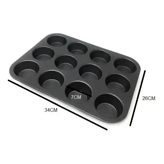 Pack X2 Moldes 12 Cupcakes Molde Cupcake Moldes Muffin Gris Gris Claro