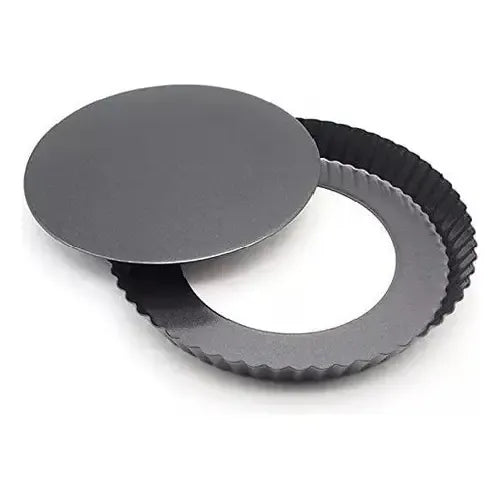 Molde Redondo Metal 24cm Antiadherente Pastelería Pasteleriuscl Gris