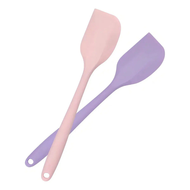 Pack X2 Espátulas Silicona Repostería Mezquino Cocina 27cm Espatula Reposteria Espatulas De Cocina Mezquino Repostero Decoración Insumos Repostería Espatulas Utensilio Mezquino Repostero Pasteleriuscl