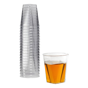 Set X80 Vasos Plasticos Pocillos Para Postres Vasos Shot 2oz Postres Pocillo Desechables Pocillos Plásticos Para Postres 2oz Pasteleriacl